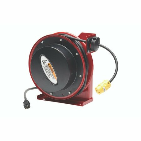 REELCRAFT 12/3 x 45 ft. 15A, Single Outlet Electric Cord Reel 12 L-4545-123-3-PALLET